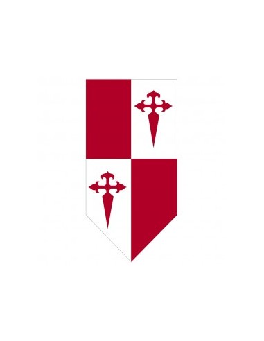 Bandera Personalizada Vertical Tipo Medieval