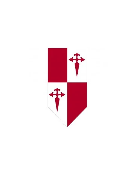 Bandera Personalizada Vertical Tipo Medieval