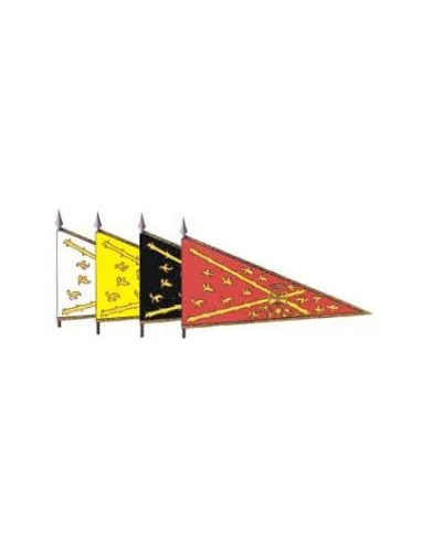 Bandera Personalizada Impresa Raso Tipo Medieval