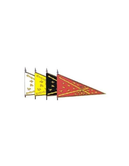 Bandera Personalizada Impresa Raso Tipo Medieval