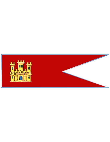 Bandera Personalizada Impresa Raso Tipo Medieval