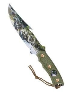 Cuchillo Militar con Brújula Impresión 3D 2
