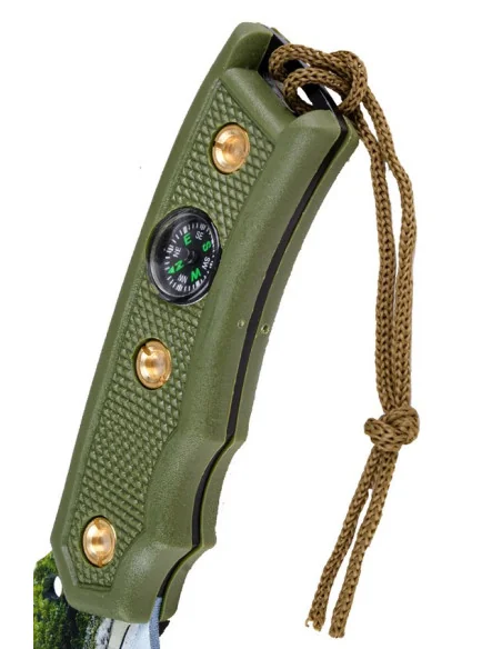 Cuchillo Militar con Brújula Impresión 3D