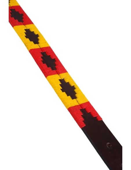 Collar Perro Bandera de España Bordado Argentino