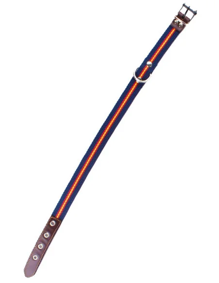 Collar Perro Bandera de España Azul