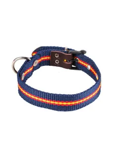 Collar Perro Bandera de España Azul 2