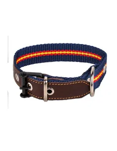 Collar Perro Bandera de España Azul