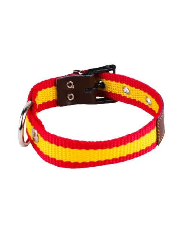 Collar Perro Bandera de España
