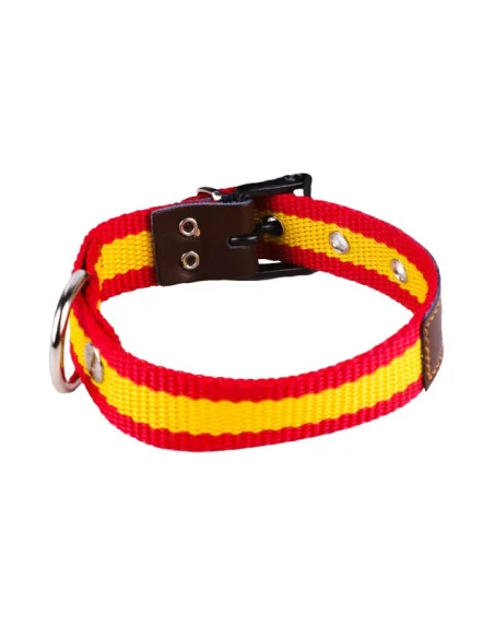 Collar Perro Bandera de España