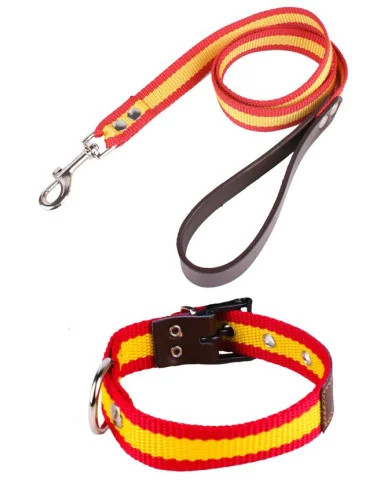 Collar Perro Bandera de España
