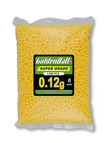 Bolsa Goldenball 2500 Bolas 0.12 G