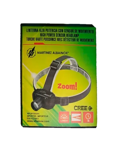 ✔ Linterna Frontal Sensor Movimiento Alta Potencia Mejor Precio Online
