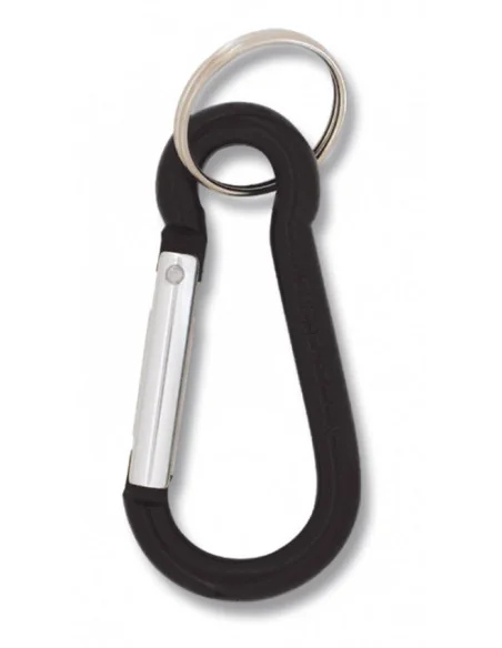 ▶ Mosquetón Llavero 7cm Negro de acero al Mejor Precio Online