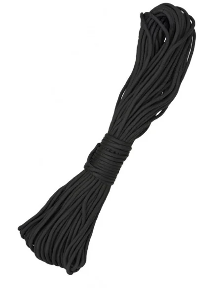 ▶ Cuerda Multiusos ParaCord 30m Negra al Mejor Precio Online