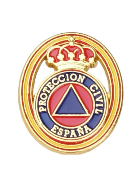 Pin Protección Civil Bandera España