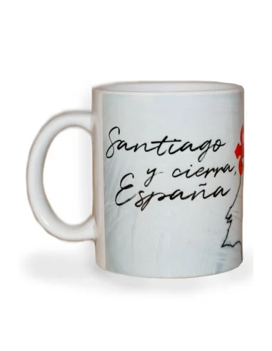 Taza Santiago y Cierra España