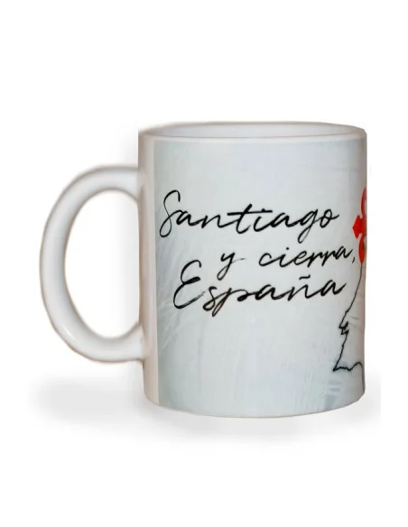 Taza Santiago y Cierra España