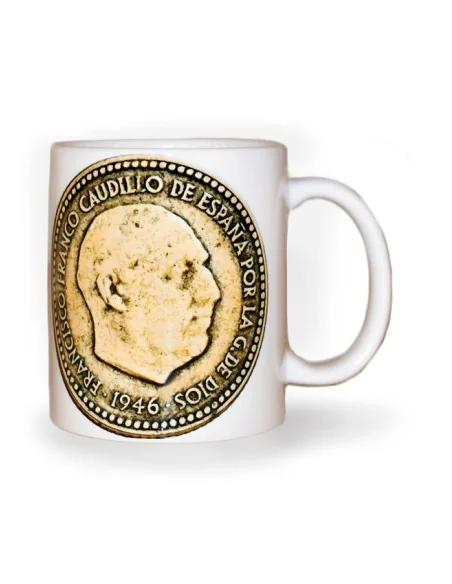 Taza Peseta Franco Águila San Juan