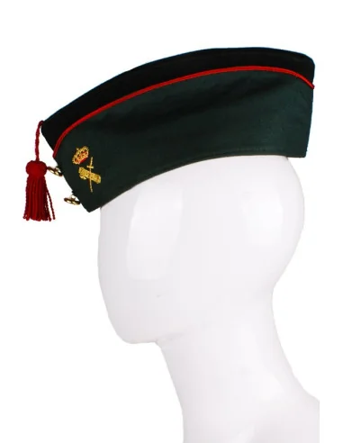 Gorro Cuartelero de la Guardia Civil de Tropa ,Escudo Bordado y Borla