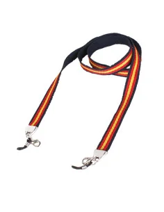 Cordón para Gafas y Mascarillas Bandera de España Azul