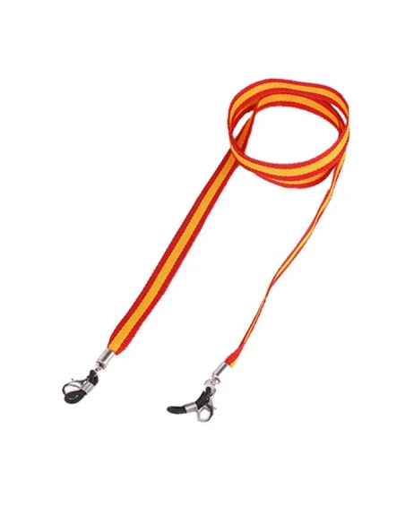 Cordón para Gafas y Mascarillas Bandera de España