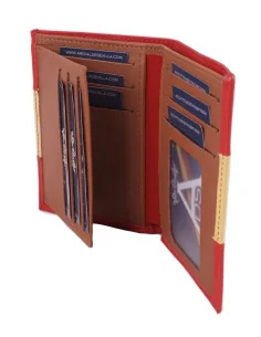 Cartera de Piel Bandera España 2