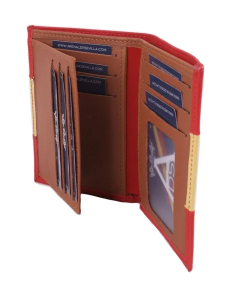 Cartera de Piel Bandera España