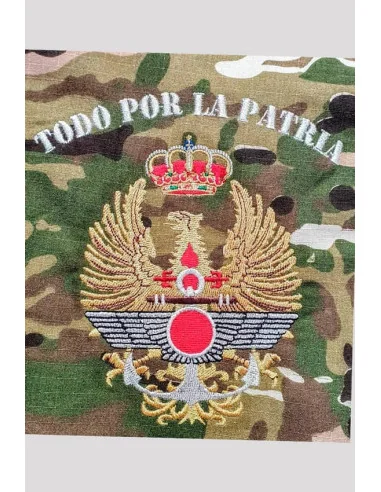 Delantal Tres Ejércitos Bordado Mimetizado