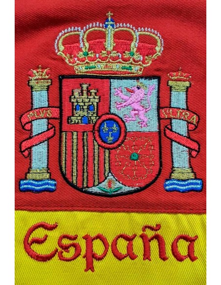 Delantal Bandera de España Bordado