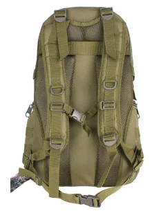 Mochila Táctica Supervivencia 38L Verde Militar 2