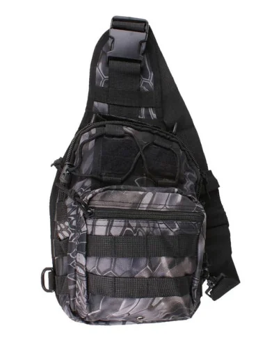 Mochila Bandolera Táctica Black Phynton