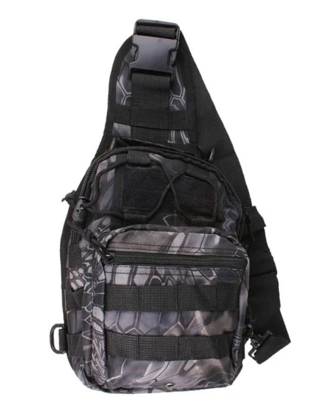 Mochila Bandolera Táctica Black Phynton