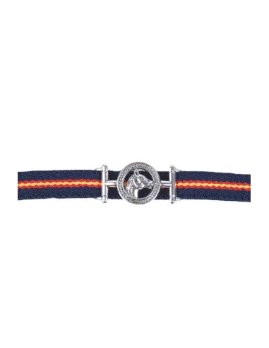 Pulsera Bandera España Elástica Caballo Azul