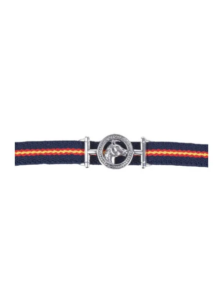 Pulsera Bandera España Elástica Caballo Azul