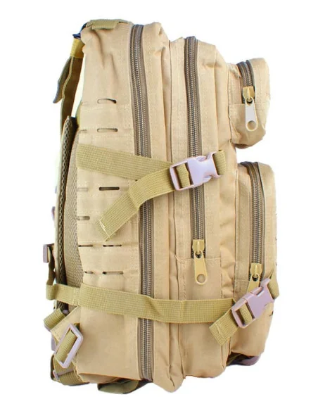 Mochila Táctica 30 L Láser Cut Coyote Barbaric