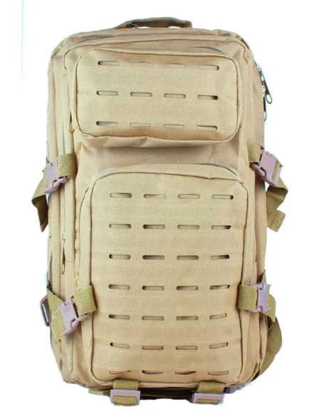 Mochila Táctica 30 L Láser Cut Coyote Barbaric