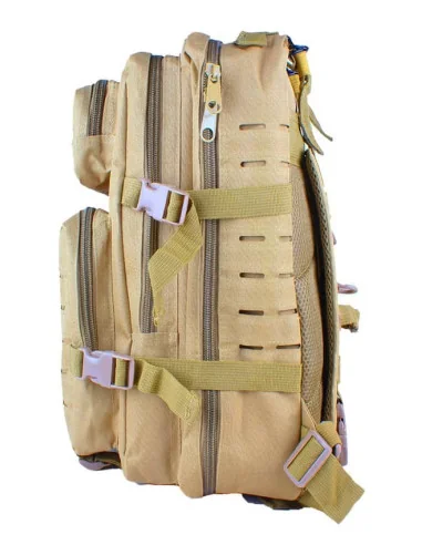 Mochila Táctica 30 L Láser Cut Coyote Barbaric
