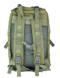 Mochila Táctica 30 L Láser Cut Verde Barbaric 2
