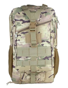 Mochila Táctica USB Supervivencia Camo