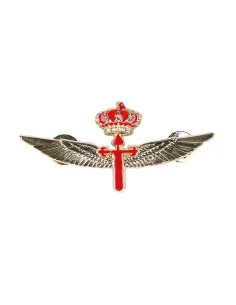 Distintivo Alas Curso de Piloto Helicóptero de las FAMET