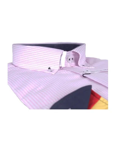 Camisa 500 Rayas Rosas
