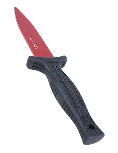 Cuchillo K25 Entrenamiento Hoja 12,5 cm Rojo