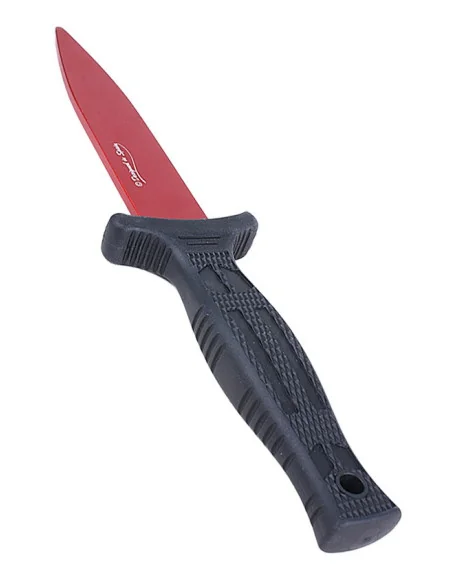 Cuchillo K25 Entrenamiento Hoja 12,5 cm Rojo