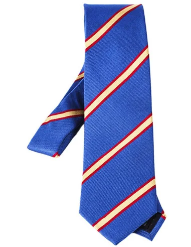Corbata Bandera España Raya Ancha - Azulona