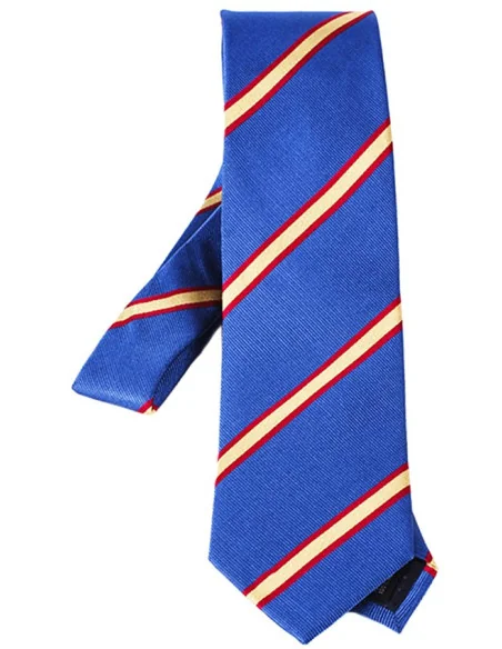 Corbata Bandera España Raya Ancha - Azulona