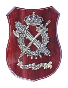 Metopa Silueta Guardia Civil