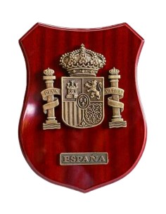 Metopa España Escudo Actual Grande