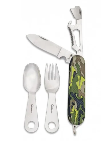 Set Supervivencia Cubiertos Multicam Boscoso