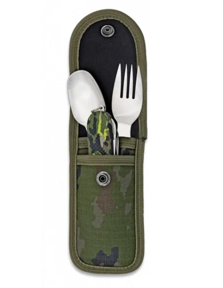 Set Supervivencia Cubiertos Multicam Boscoso