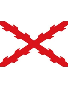 Bandera Cruz Borgoña o Cruz de San Andres